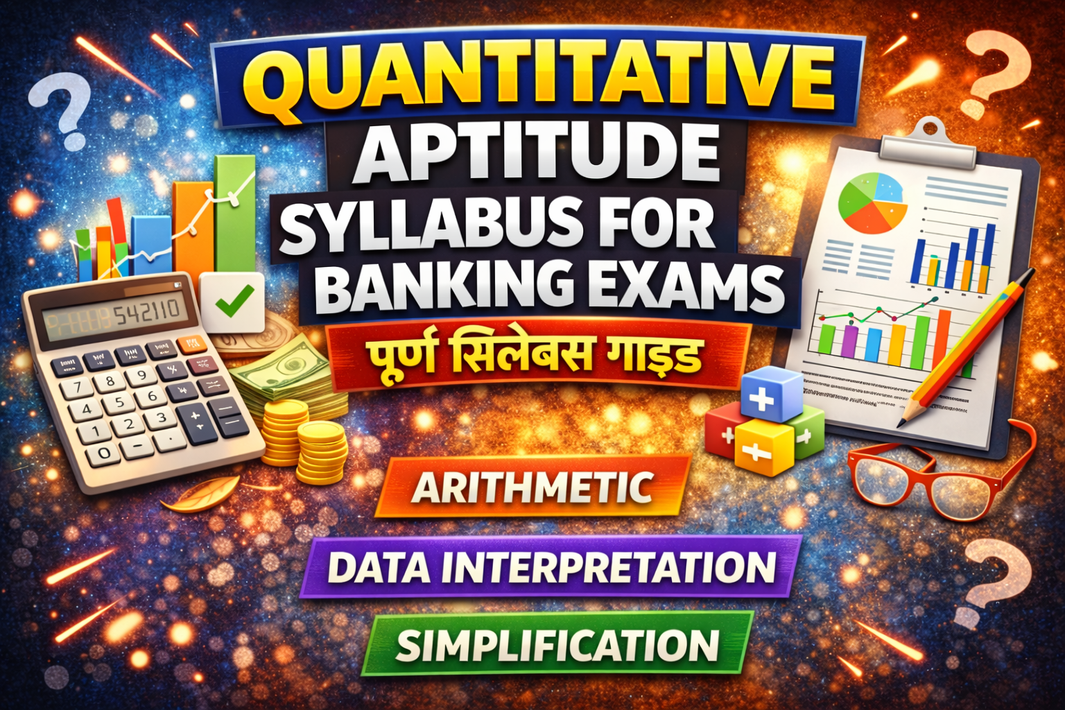 Complete Quantitative Aptitude Syllabus for Banking Exams – Prelims & Mains Guide